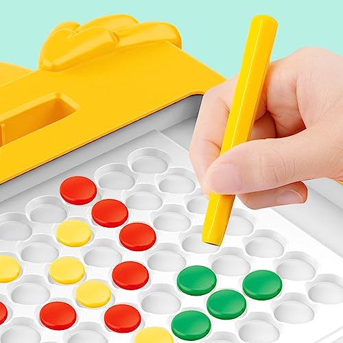 Arte de ponto magnético | Placa Magnética com Caneta Imã e Contas Imãs Coloridas | Prancheta de dese