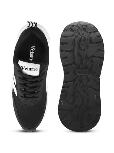 Image of Black Casual Sneakers for Men(AVR25)