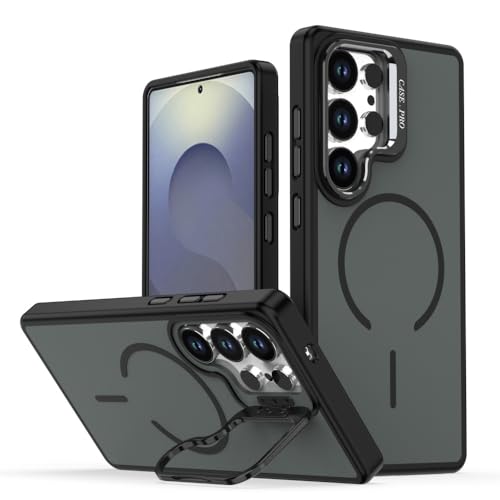 Coque Samsung Galaxy A16 4G 5G noire rigide silicone avec support