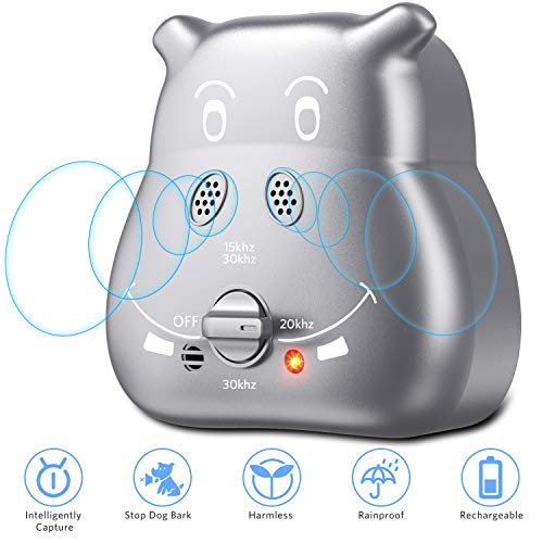 Nest 9 Anti Barking Device, Bark Control Device with 3 Adjustable Ultrasonic Volume
