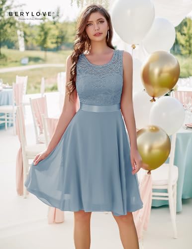 Variante de Berylove vestidos fiesta tallas grandes XXL encaje gasa