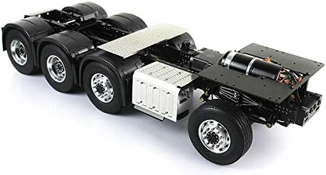 LESU 1/14 RC Tractor Truck 8 * 8 Heavy-Duty Metal Chassis Motor Servo W/O Equipment Rack DIY for 3363 1851 Truck Hobby Grade Model