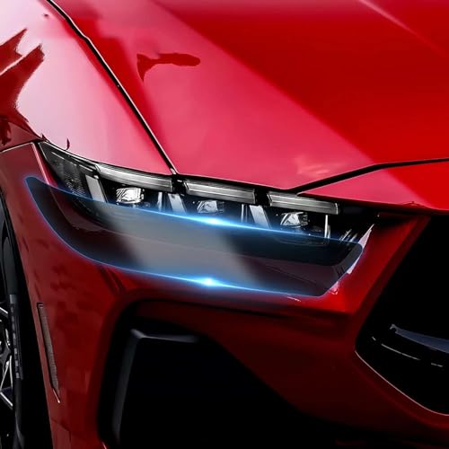 Protection phare Mustang 2024 contre impact gravillons - 2