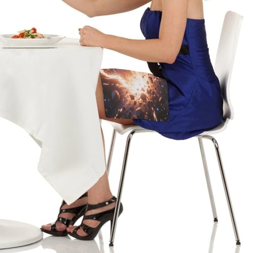 Servilletas de tela Stormy Space lavables y decorativas miniatura 5