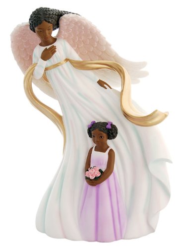 Ebony Treasures Prayer Guardian with Girl