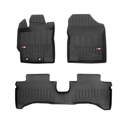 Tapis de sol voiture caoutchouc FROGUM ProLine pour les trajets d'hiver en Yaris III