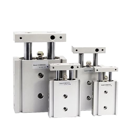 Vérin double arbre CXSM petit modèle course 150mm à double tige robuste