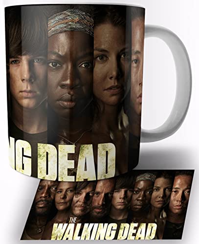 The Walking Dead B Taza de Ceramica Blanca 325ml Mug
