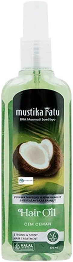Mustika Ratu Hair Oil Cem Ceman 175ml (Pack of 1)