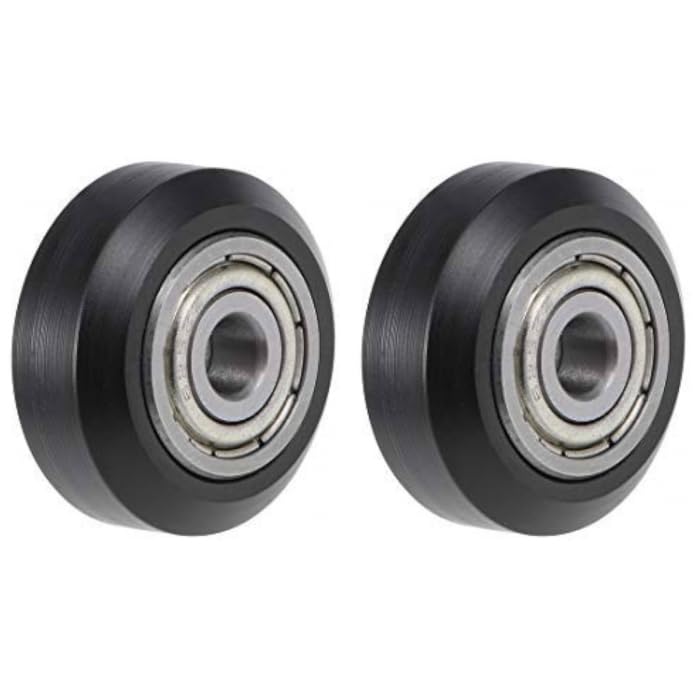 (2 pc) Flyrobo 20 Series Black POM V-Wheel with MR115 Bearing for 2020 Profile-picture-29