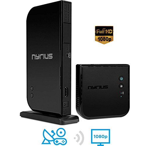 Nyrius Aries Home Hdmi Digital Wireless Transmitter & Receiver For Hd 1080P Video Streaming With Ir Remote Extender (Navs500) - Pack Of 2 #TOP1