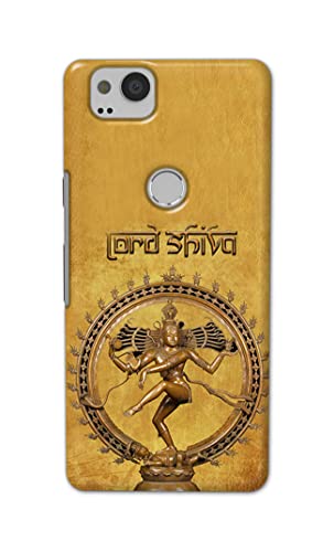 Image of PRINTFIDAA Lord Shiva As Nataraj Printed Designer Hard Case for Google Pixel 2 Back Cover -(e) RPM1004
