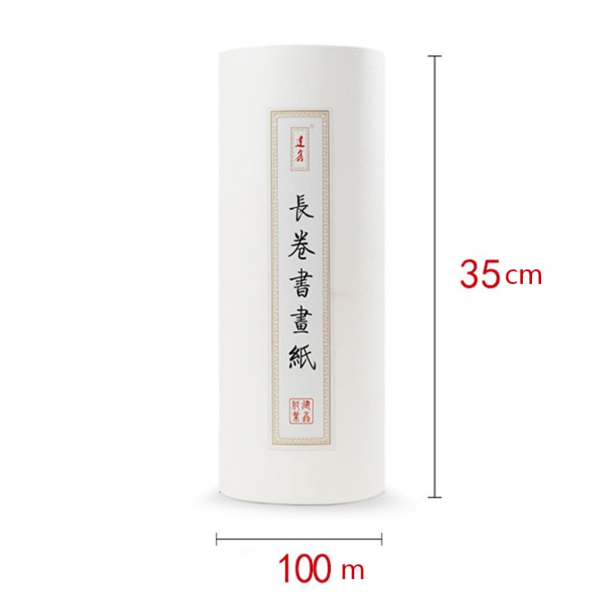 Papel Xuan Blanco para Caligrafía China y Pintura, Rollo de Práctica