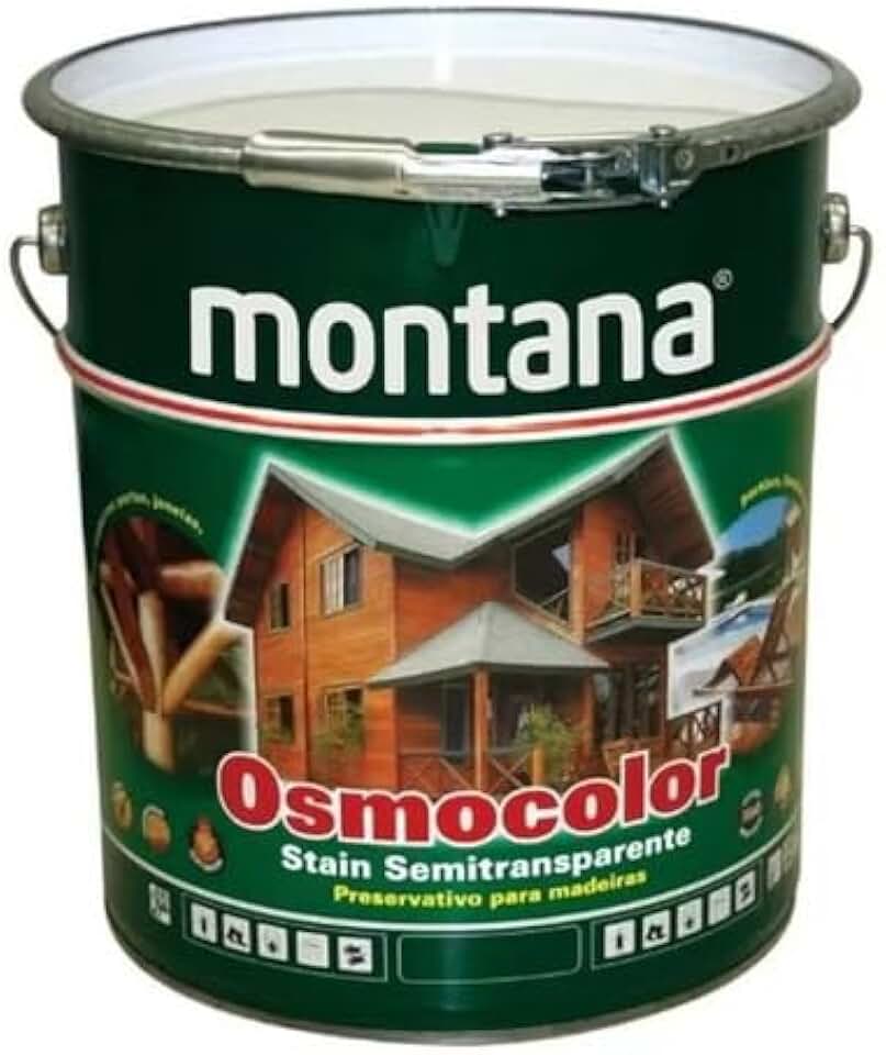 Osmocolor Stain Verniz Montana 18L cor mogno