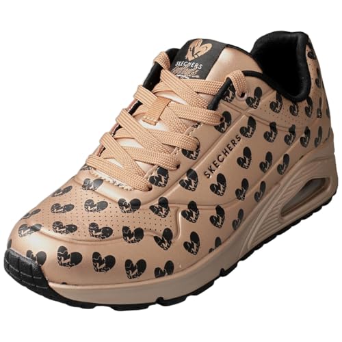 Chaussures Skechers UNO 190006 WPK pour femme en rose blanc
