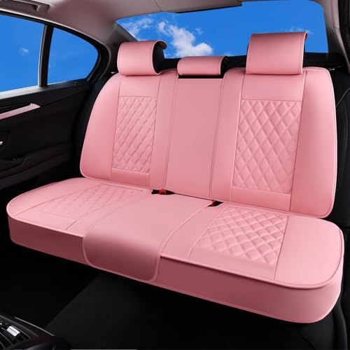 Huidasource Pink Rear Seat Covers