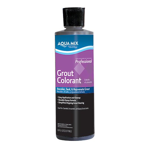 Aqua MixGrout Colorant - 8 oz Bottle - Black