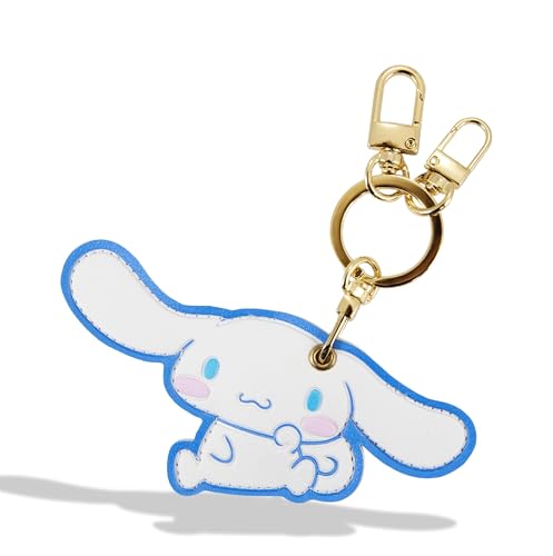Image of Sonix x Sanrio Character Keychain Case Compatible with Apple AirTag | Protective AirTag Cover Keychain | Cinnamoroll
