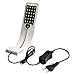 NICREW Luz LED Acuario, LED Acuario Delgada, LED Acuario de Pinza con Luz Azul y Blanco, 24 Leds Lámparas para Acuario, 30-40 cm, 10W (Blanco)