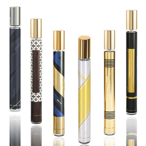 Set Regalo Perfumes Hombre Premium, 6 X 35ml Eau De Parfum Aceite De Perfume Perfumes Para Hombre Con Fragancia Sensual Regalo Para Ti, Navidad, Nochevieja, San Valentín