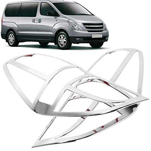 Image of Acouto Car Tail Light Cover for STAREX H1 2019, Car Taillight Lampshade Cover Rear Tail Lamp Guard Decoration Accessories
