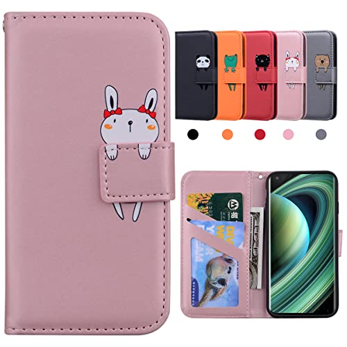 Kedic Cover per Xiaomi Mi 10 Ultra Custodia Flip Chiusura magnetica Resistente alle cadute Funzione parentesi PortaCarte in pelle cover Mi 10 Ultra -Rosa