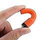VHF/UHF 2.15 DBI BNC-Hochleistungsantenne, SMA-Doppelfrequenzantenne Weiche und Flexible Orangefarbene Antenne für Walkie Talkie, Universal für Mehrere Funkgeräte
