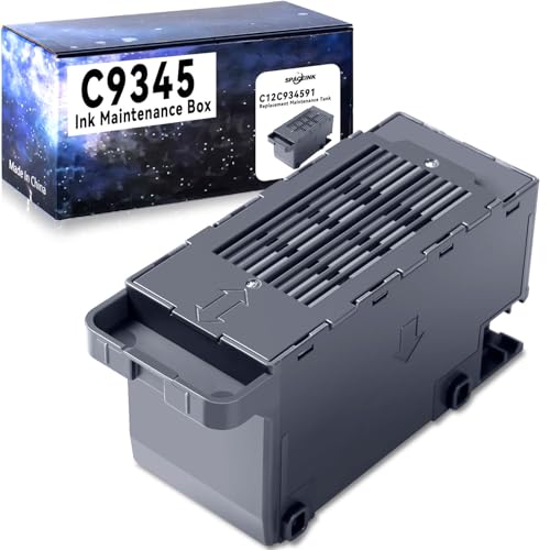 Spaceink C9345 Ink Maintenance Box Tank for ET-8550 ET-16600 ET-5850 ET-5800 ET-16650 ET-8500 WF-7840 WF-7820 ET-5880 WF-7310 ST-C8000 ST-C8090 Printer (PXMB9/C12C934591 Waste