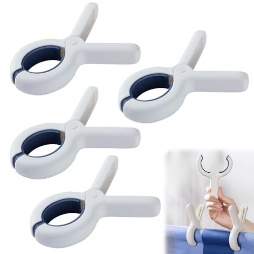 洗濯バサミ 布団バサミ 4個入り 強力 おしゃれ 洗濯ばさみ 錆びない 洗濯クリップ 布団ばさみ 防風 痕跡がない 滑り止め 室外干し/物干し竿/部屋干し用 ランドリー用品 洗濯用品(大きい)