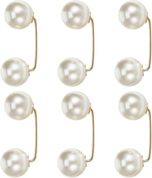6 Pcs Artificial Pearl Brooch Pins – Anti-Exposure Safety Pins & Shawl Clips for Sweaters, Dresses, Hijabs, Dupattas – Decorative Cover-Up Buttons-picture-22