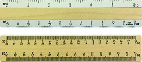 Woodrow 6" Civil Engineering 2 Bevel Ruler