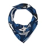 Impression personnalisée : design unique d'impression à faire soi-même, pour répondre à vos besoins personnalisés, suivez la correspondance et mettez en valeur le style unique. Convient pour de nombreuses occasions : quand et où vous en avez besoin. L'écharpe carrée en soie pour femme de 35 x 35 cm vous apporte un sens de la mode et de la chaleur.