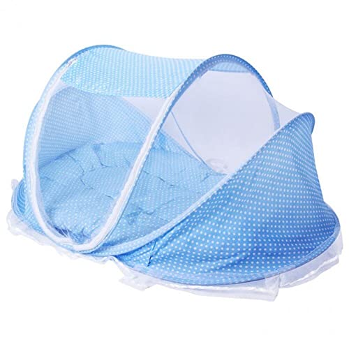 Moustiquaire bébé portable à grilles haute densité et lit pliant