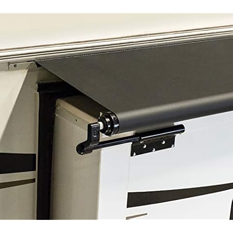 Solera Black Slide Topper Awning - 12'6" (12'1" Fabric) Cover