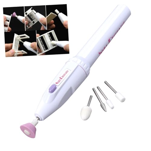 Beaupretty Levigatrice Elettrica Per Unghie Portatile Kit Per Nail Art Macchina Per Levigatura Senza Batterie Per Intagliare Incidere Fresare Levigare e Lucidare Unghie Naturali e Artificiali