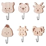 Le cadeau parfait pour une chambre joyeuse et bien rangée : vous cherchez un cadeau à la fois charmant et pratique ? Alors ce lot de 6 crochets pour animaux est exactement ce qu'il vous faut. Ils sont parfaits comme cadeau d'anniversaire, de vacances ou de pendaison de crémaillère, en particulier pour les familles avec enfants. Les designs neutres et vibrants sont universels et embellissent instantanément n'importe quelle pièce.