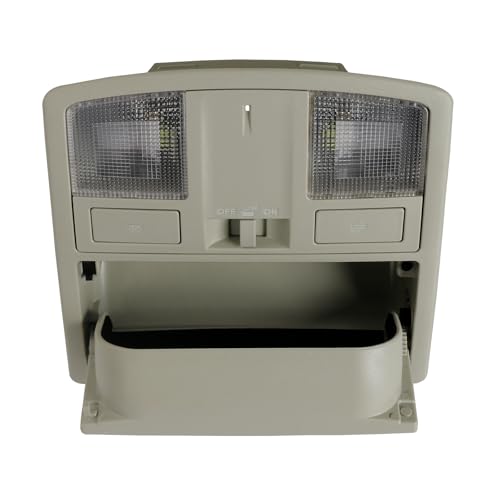 Image of Osompar Console Overhead Reading LED Light with Sunglass Holder for Mazda3 2010 2011 2012 2013 Upgraded Version Sunglass Switch Console