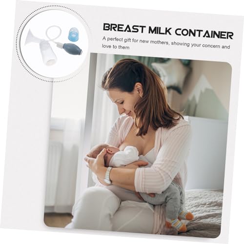 Extractor de leche manual portátil de silicona y PP miniatura 4