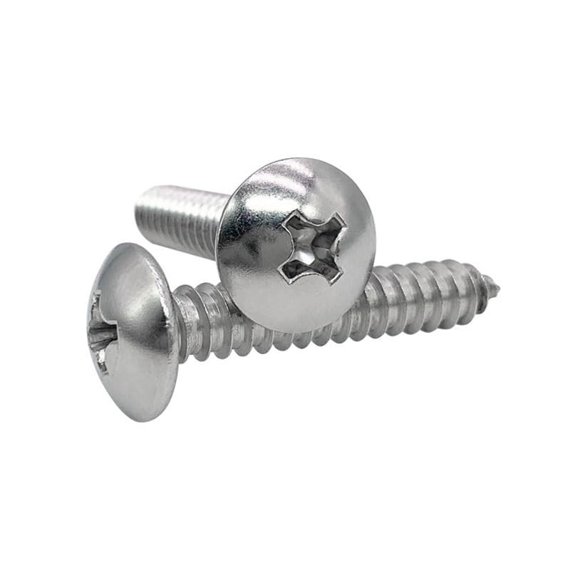 20pcs/lot Self-Tapping Screws 304 Stainless Steel Truss ST4.2 Stainless Steel Self-Tapping Screws Self Tapping Screw Drywall Screw Fasteners(40mm)
