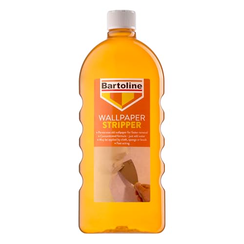Bartoline Wallpaper Stripper 1L Fast-Acting Concentrated Solution for Easy Wallpaper Removal