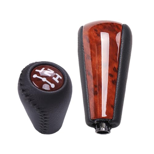 Kakulkomen Automatic Gear Stick Shift Knob Head for Toyota Land Cruiser Prado 120 2003 2004 2005 2006 2007 2008 2009 (3 Speed-Transfer Set)