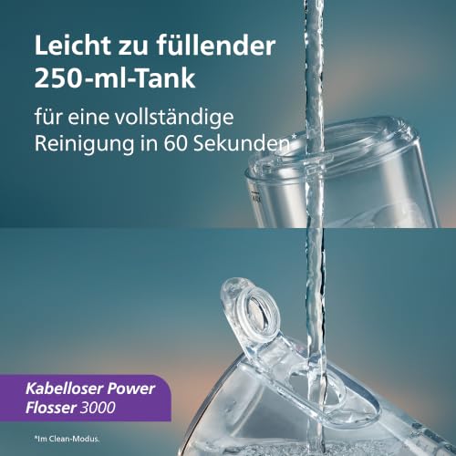 Philips Sonicare kabellose Power Flosser Munddusche und DiamondClean 9000 elektrische Zahnbürste – Saubere Zähne… – Ansicht 7