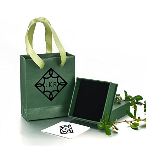 Jkr Blue Jade Necklace Triangle Blue Healing Stone Necklace Large Good Luck Jade Pendant Necklace Birthday Anniversary Jewelry Gifts For Women Girls Mom Wife Daughter Grandma #TOP6