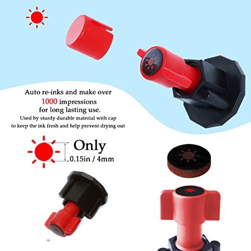 Image of DIKOO Picture Hanging Mark Hole Tool and Level Kit for Frame Mural Hanging | Frame Hanging Hanger Helper Tool for Picture Mural Artworks Mounting -Used for Marking Slots Nail Keyhole etc Location Tools
