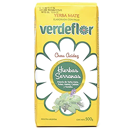 Yerba Mate Verdeflor Hierbas Serranas Menta y Herbal (HIERBAS SERRANAS)