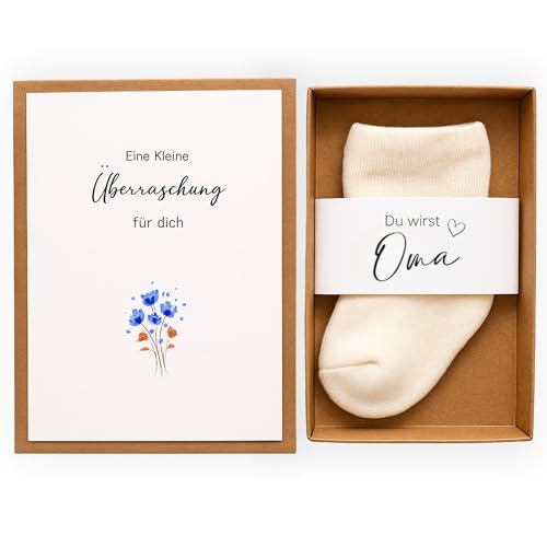 Milaboo Geschenkbox zur Schwangerschaftsverkündung (Oma)
