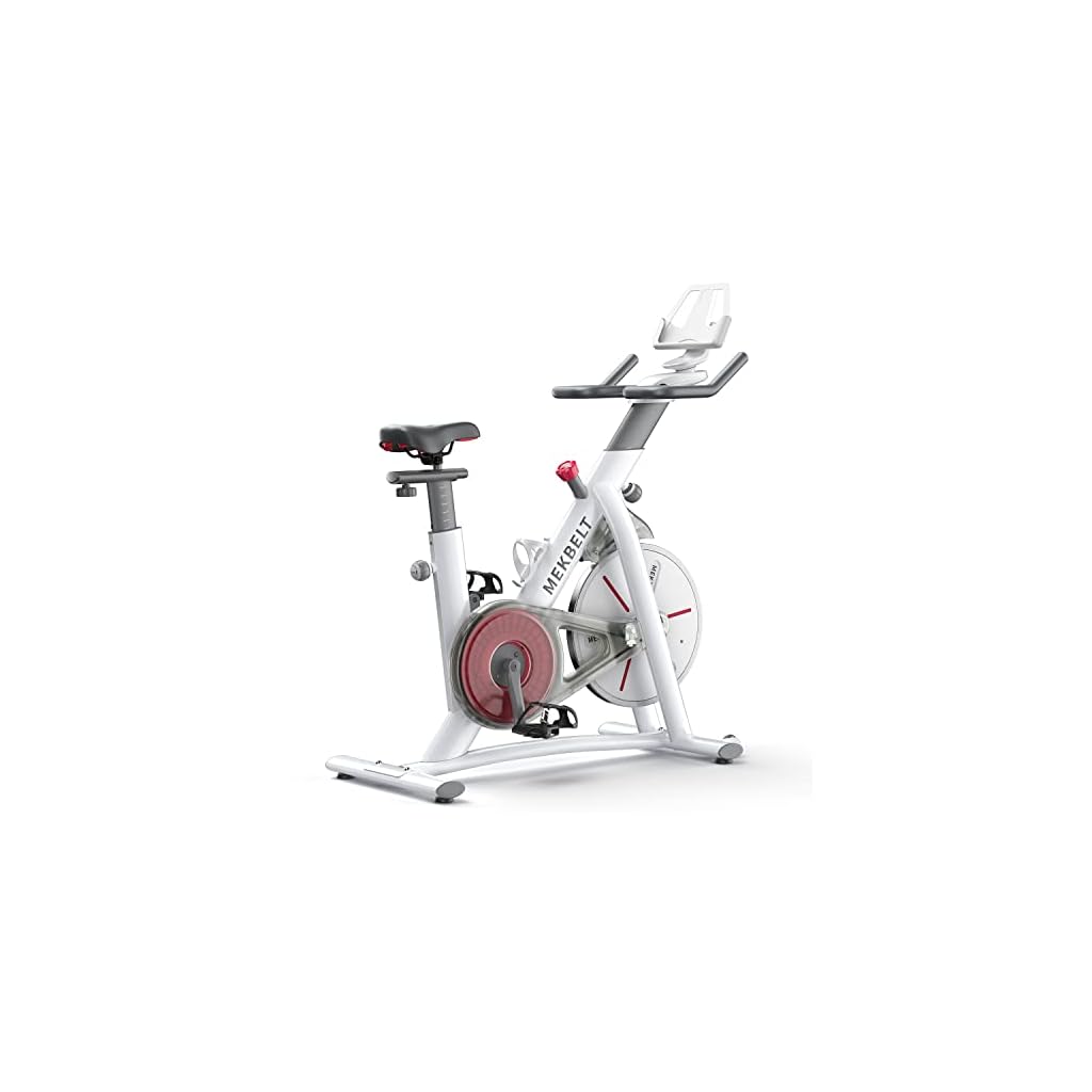 MEKBELT-Exercise-Bike-Indoor-Cycling-Stationary-Bike-Supports-Bluetooth-Connection-Smart-Magnetic-Bike-with-100-Level-Resistance-Works-with-Multiple-Fitness-Apps-for-Home-Use