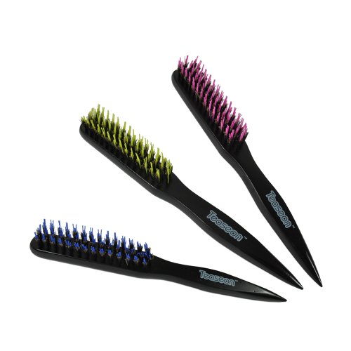 Teaseon Professional Teasing Brush Assorted Colors