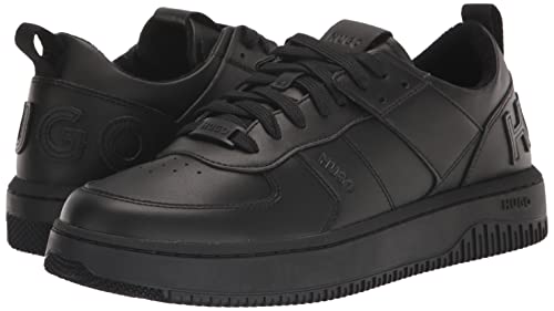 Image of Hugo Mens Back Logo Lace Up Sneakers