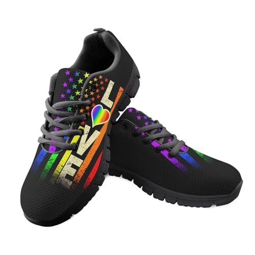 Coloranimal Gym Sports Athletic Trail Sneakers Comfort Go Easy Walking Lace-up Footwear…2